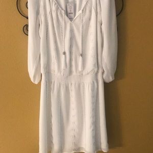 WHBM Boho Chic Tassell Dress